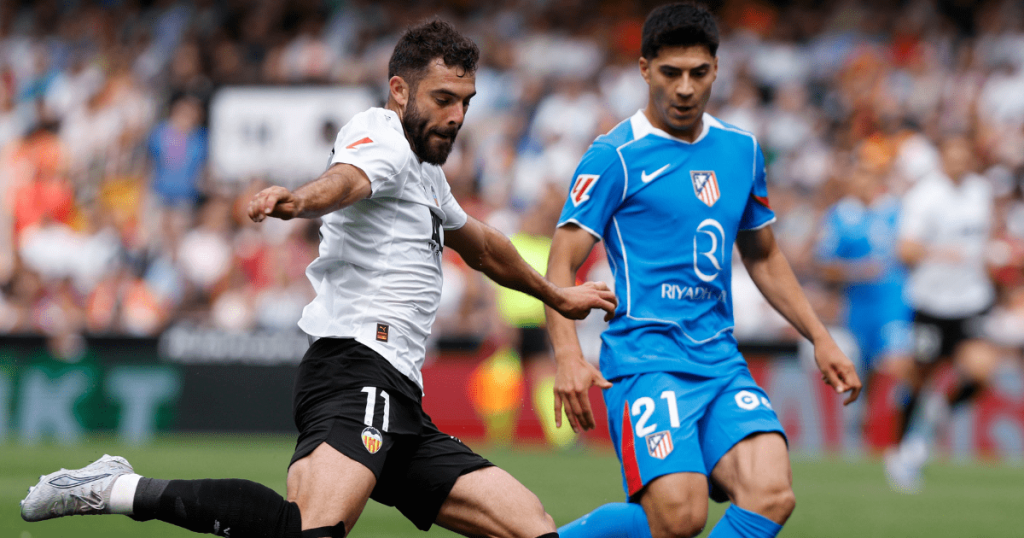 Vargas enciende la ilusión: primera asistencia y victoria del Atleti